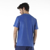 T-shirt da tinta azul de John de bullpadel