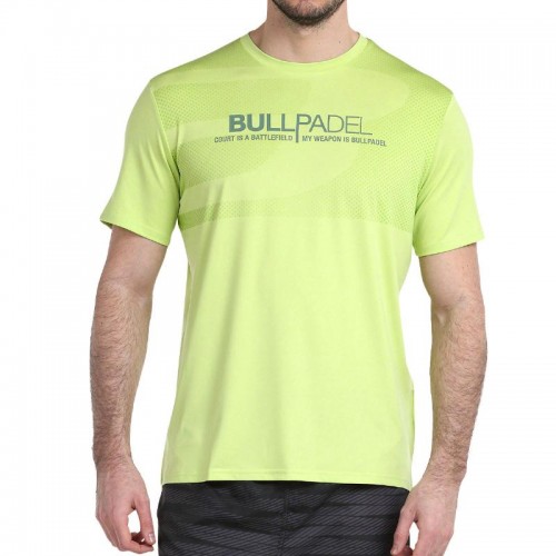 Camiseta Bullpadel Leteo Amarillo Azufre Vigore Camiseta Bullpadel Leteo Amarillo Azufre Vigore