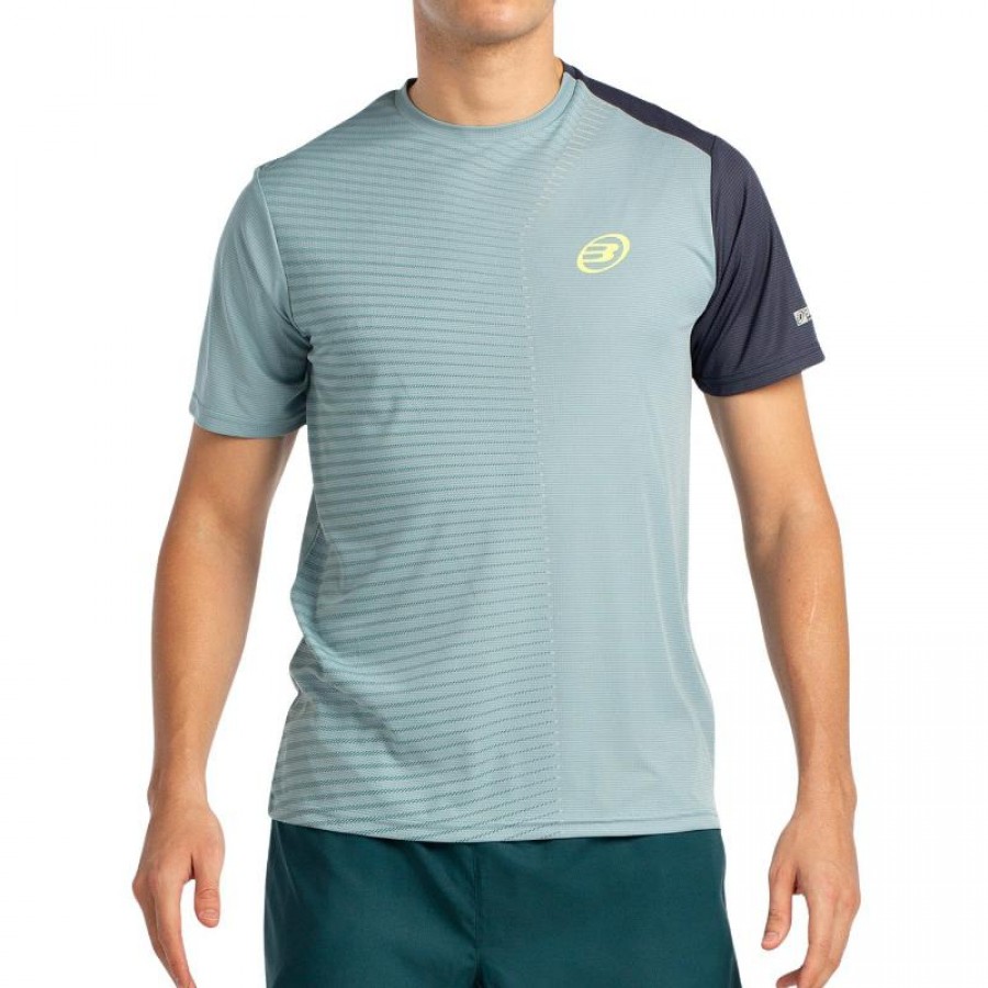Camiseta Bullpadel Llico Verde Azulado  Oferta + Barato