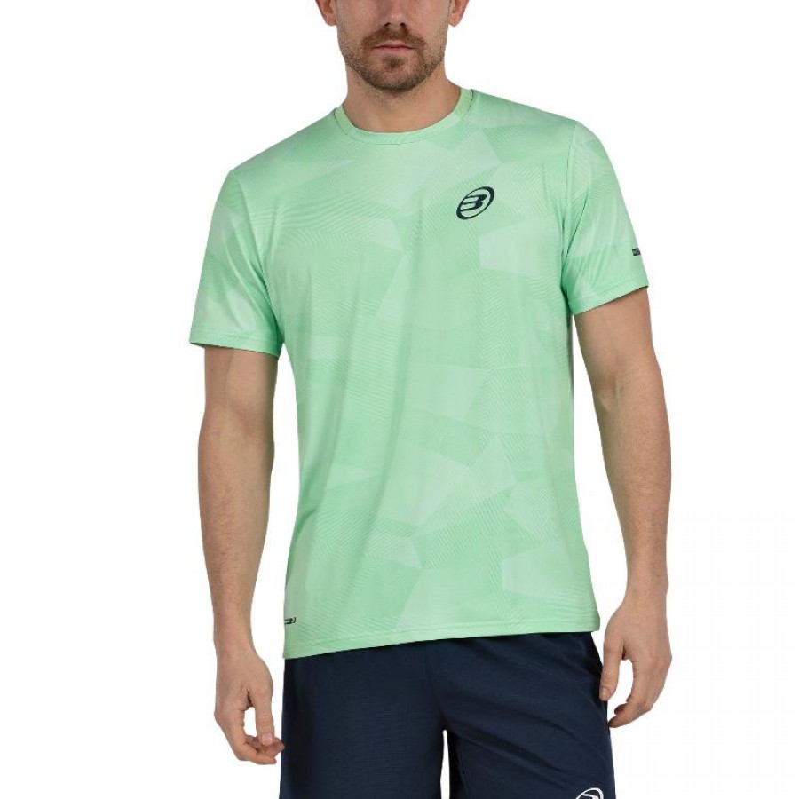 Camiseta Bullpadel Manin Verde Acido