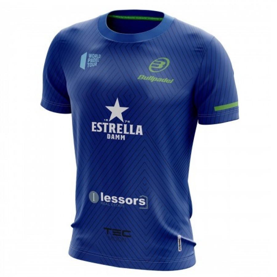 Bullpadel Maxi Sanchez WPT tanos azul Royal Junior T-shirt 2019 - Barata Oferta Outlet