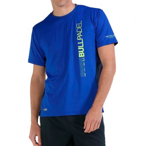 Camiseta Bullpadel Mixta Azul Klein Camiseta Bullpadel Mixta Azul Klein