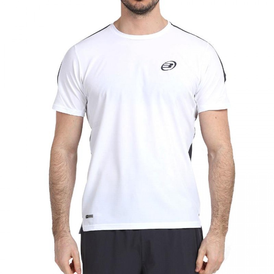 Bullpadel Niue White T-Shirt  Offer + Cheap