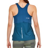 Camiseta Bullpadel Oza Azul Noche Bicolor  Oferta + Barato