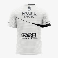 Bullpadel Paquito Navarro Linde Camiseta Branca 2022