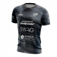 Bullpadel Paquito Navarro Premier Padel Adula Black Junior T-Shirt  PADELPOINT Bullpadel Paquito Navarro Premier Padel Adula Black Junior T-Shirt