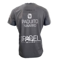 T-shirt Bullpadel Paquito Navarro WPT Odeon Black Junior  PADELPOINT T-shirt Bullpadel Paquito Navarro WPT Odeon Black Junior