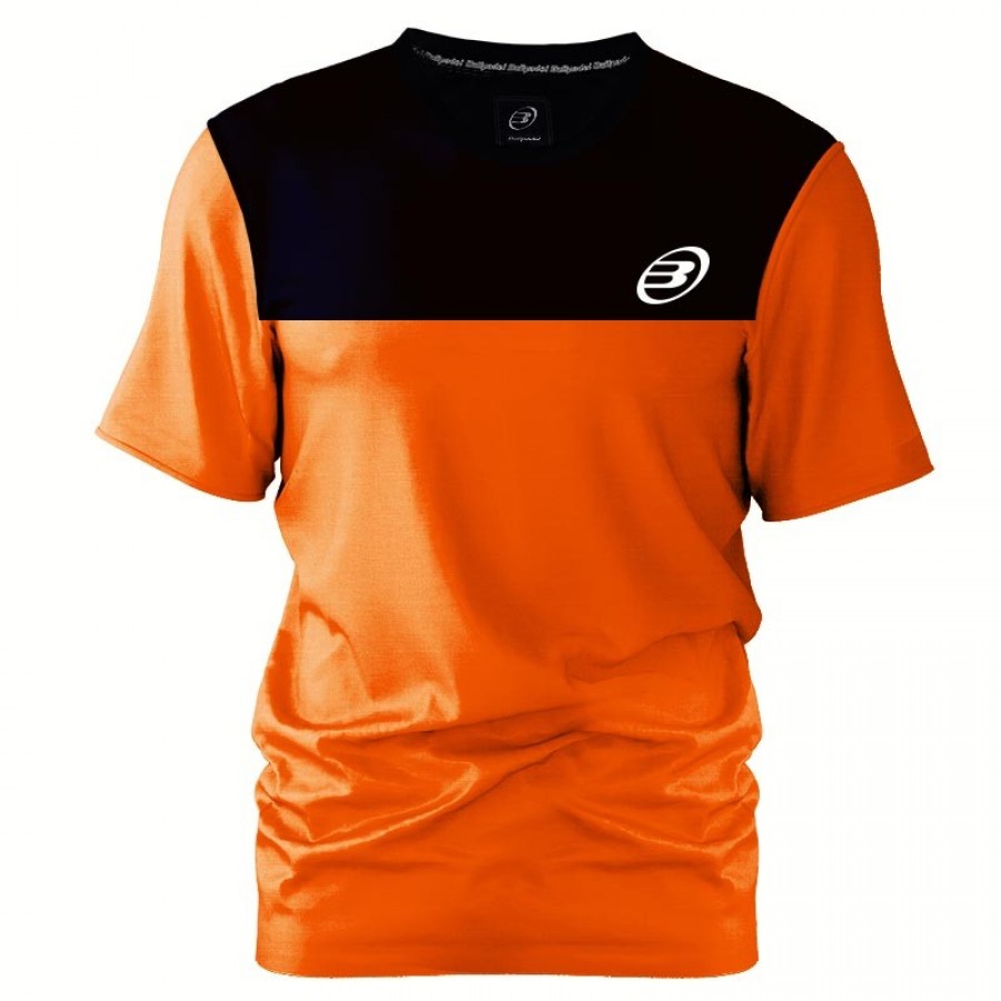 Camiseta do Bullpadel Pelambe Orange Fluor