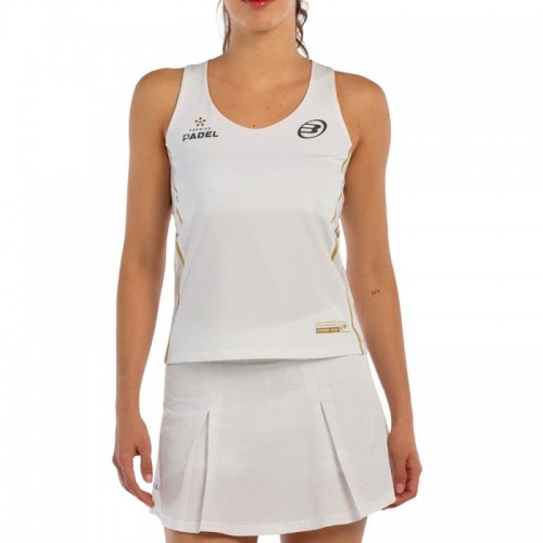 Bullpadel Premier Padel Acora White T-Shirt Bullpadel Premier Padel Acora White T-Shirt