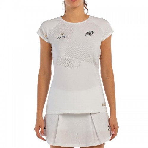 Bullpadel Premier Padel Afore White T-Shirt Bullpadel Premier Padel Afore White T-Shirt