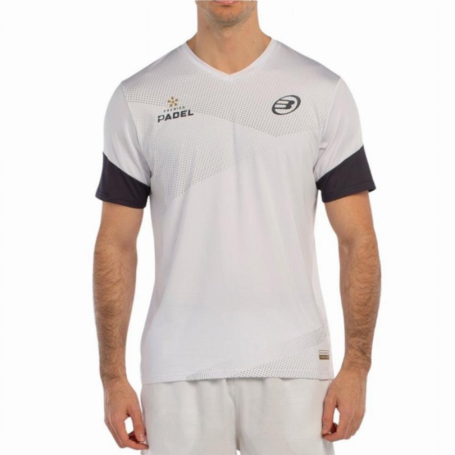 Camiseta Bullpadel Premier Padel Brial Blanco  Oferta + Barato