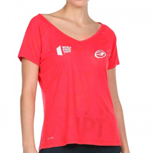 Bullpadel Rapolan Carmesi Fluor T-shirt Bullpadel Rapolan Carmesi Fluor T-shirt