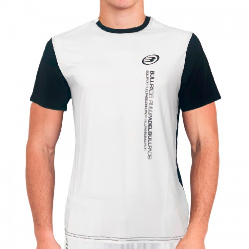 Camiseta Bullpadel Smash Blanco Camiseta Bullpadel Smash Blanco