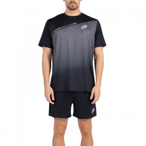 Camiseta Bullpadel Summit Negro Camiseta Bullpadel Summit Negro