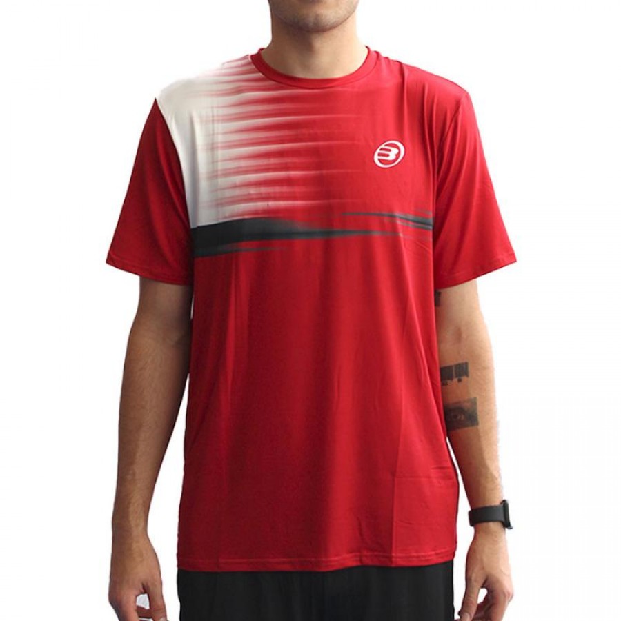 Maglietta Bullpadel Winner II Cherry  Offerta + Economico