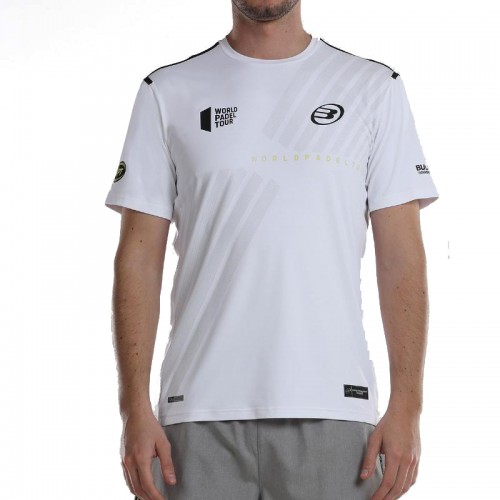 Camiseta Bullpadel WPT Logro Blanco Camiseta Bullpadel WPT Logro Blanco