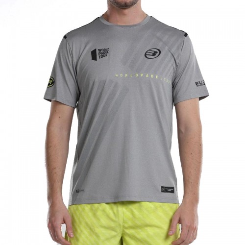 Camiseta Bullpadel WPT Logro Gris Medio Vigore Camiseta Bullpadel WPT Logro Gris Medio Vigore