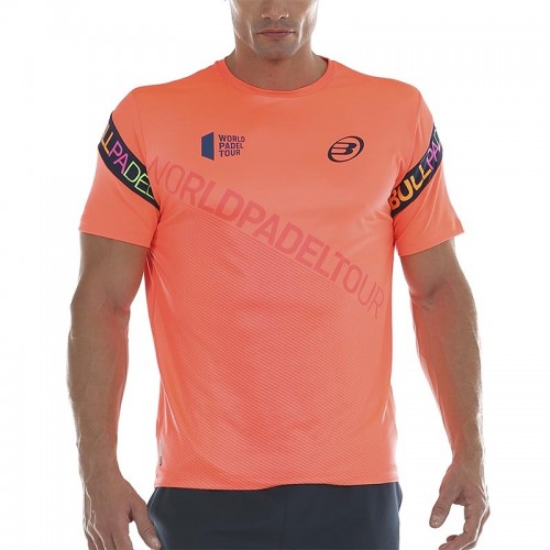 Camiseta Bullpadel WPT Sipre Pomelo Fluor Camiseta Bullpadel WPT Sipre Pomelo Fluor