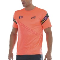 Camiseta de fluor de toranja Bullpadel WPT Sipre