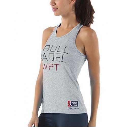 Bullpadel Zamar strapless grey t-shirt