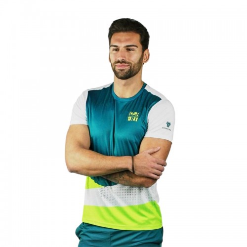 Camiseta Cartri Lukman Verde Blanco Camiseta Cartri Lukman Verde Blanco