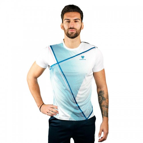 Camiseta Cartri Nuru Negro Azul Camiseta Cartri Nuru Negro Azul