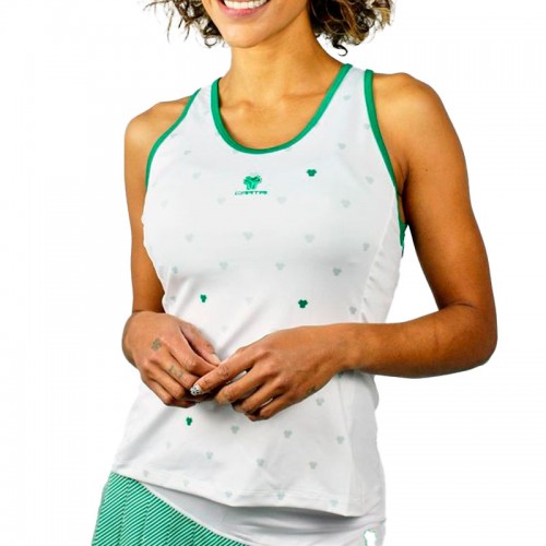 Cartri Oseye T-shirt White Green Cartri Oseye T-shirt White Green