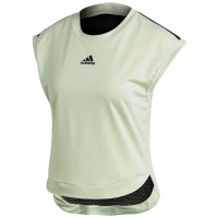 T-Shirt with Top Adidas New York Green Black - Barata Oferta Outlet