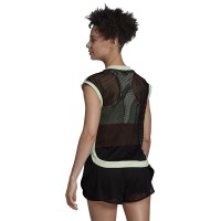 T-Shirt with Top Adidas New York Green Black - Barata Oferta Outlet