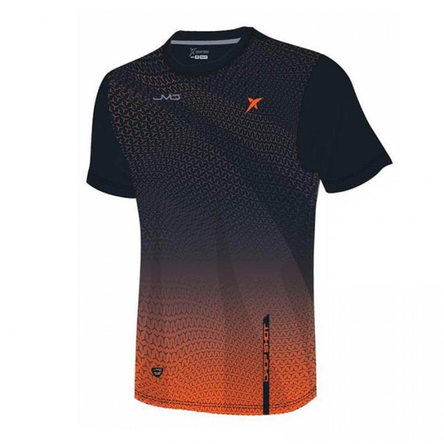 Drop Shot Argon Print Grey T-Shirt  PADELPOINT Drop Shot Argon Print Grey T-Shirt