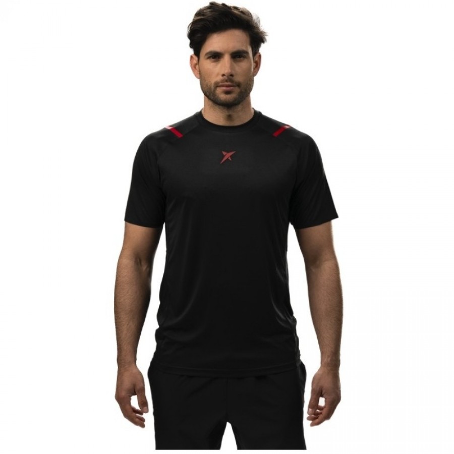 Camiseta Drop Shot Fenix Negro  Oferta + Barato
