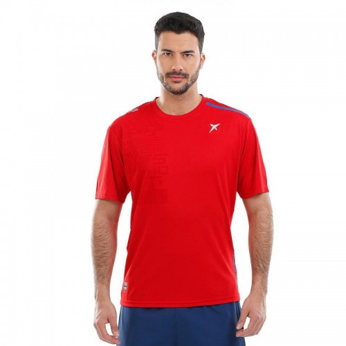 Camiseta Drop Shot JMD Heritage Rojo Camiseta Drop Shot JMD Heritage Rojo