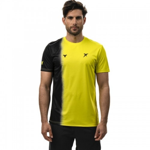 Lucas Campagnolo Cosmo Yellow Green Drop Shot T-Shirt Lucas Campagnolo Cosmo Yellow Green Drop Shot T-Shirt