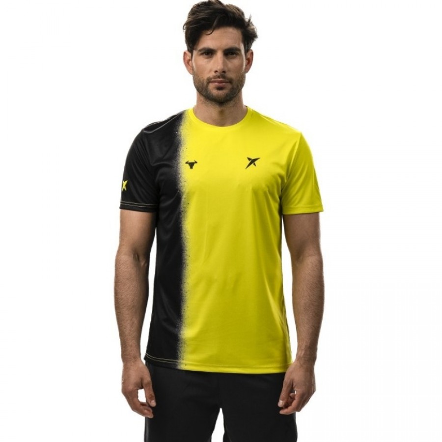 Camiseta Drop Shot Lucas Campagnolo Cosmo Amarillo Verde  Oferta + Barato