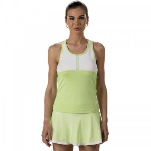 Drop Shot Lys Green White T-Shirt Drop Shot Lys Green White T-Shirt