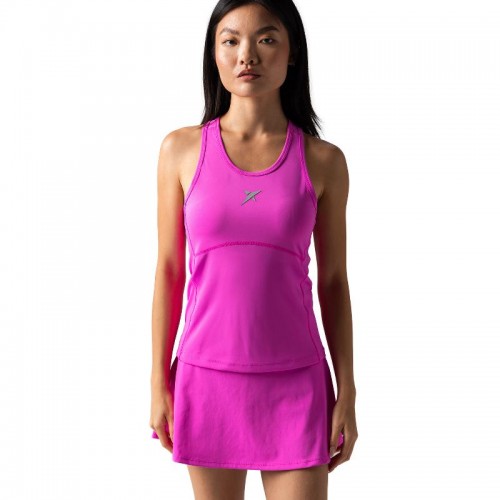 Camiseta Drop Shot Monarca Rosa Mujer