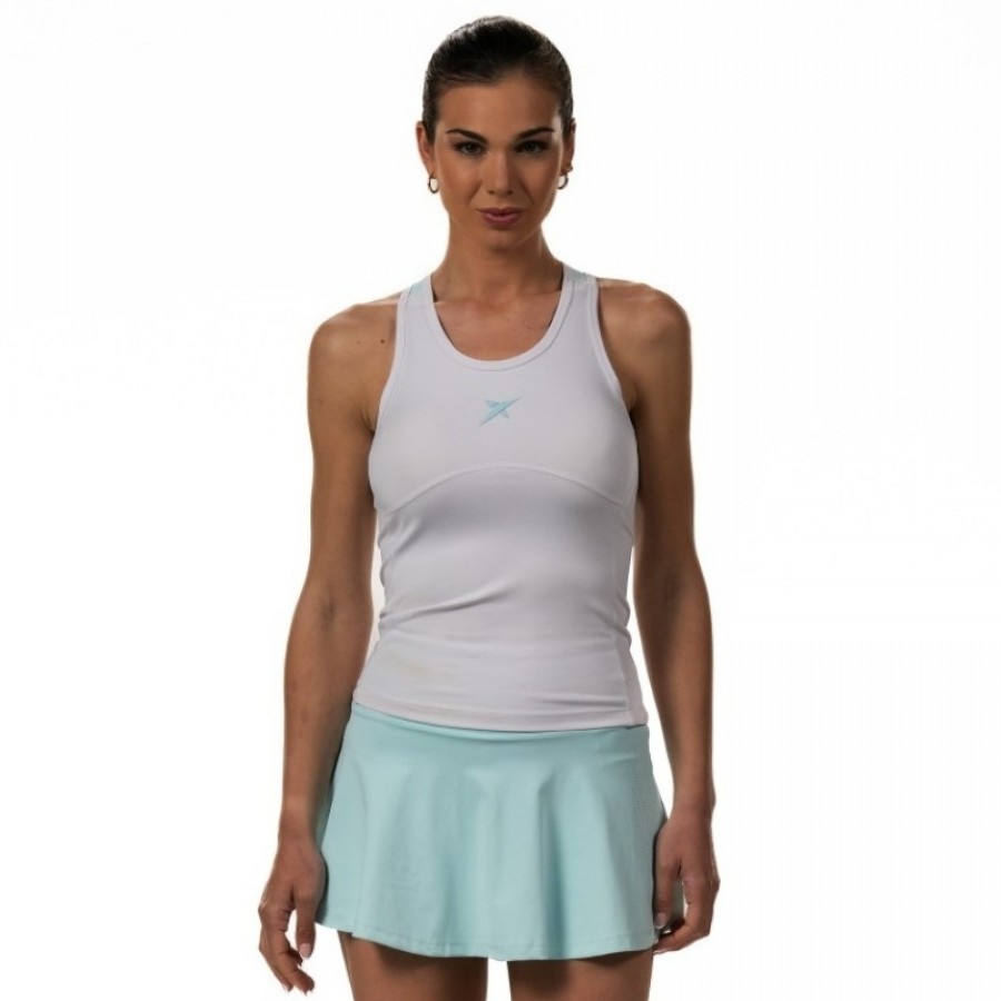Camiseta Drop Shot Opalo Blanco  Oferta + Barato