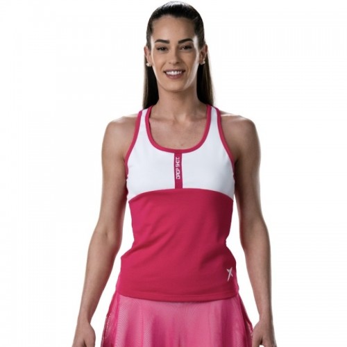 Drop Shot Sol Azalea Pink White T-Shirt Drop Shot Sol Azalea Pink White T-Shirt