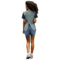 Camiseta Drybreak Drypadel Azul Mujer