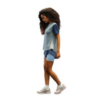Camiseta Drybreak Drypadel Azul Mujer
