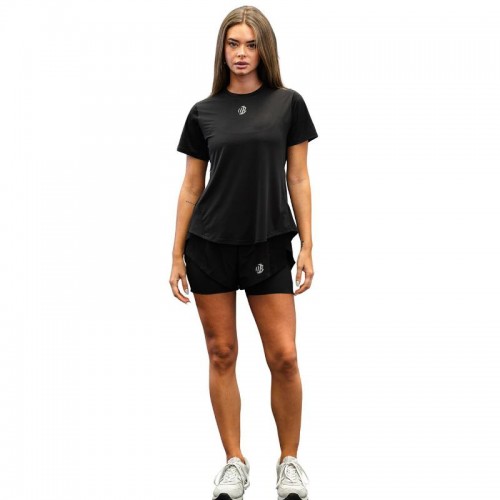 Camiseta Drybreak Drypadel Negro Mujer