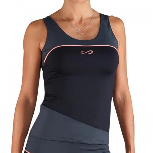 Camiseta Endless Curve Negro Titanium Camiseta Endless Curve Negro Titanium