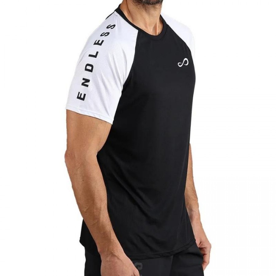 Camiseta Endless Feisty Iconic Negro Blanco  Offer + Cheap