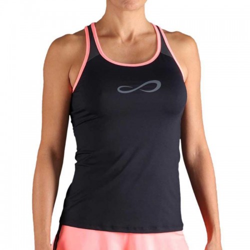 Endless Minimal Coral Black T-Shirt Endless Minimal Coral Black T-Shirt