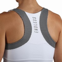 T-shirt blanc Endless Race  Offre - Pas cher