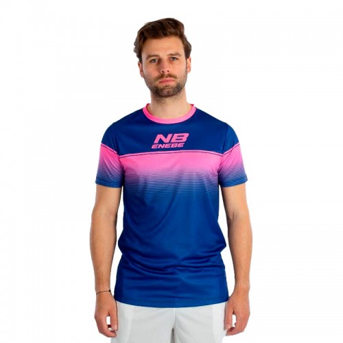 Camiseta Enebe Lob Marino Rosa Camiseta Enebe Lob Marino Rosa