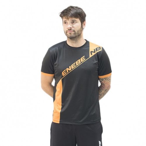 Camiseta Enebe Ultra Pro Negro Naranja Camiseta Enebe Ultra Pro Negro Naranja