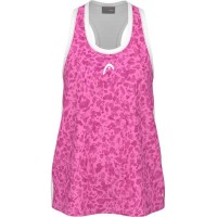 Camiseta Head Agility Stampa Rosa  Offerta + Economico