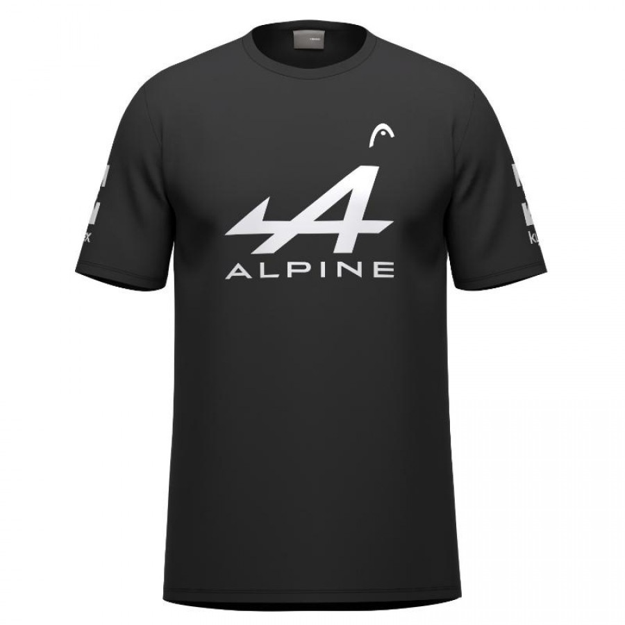 Camiseta Head Arturo Coello Sponsors Negro