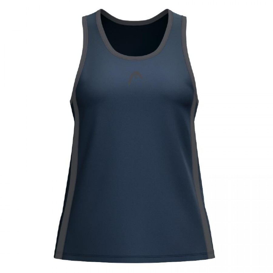 Camiseta Head Club 25 Tech Azul Marino Mujer  Oferta + Barato